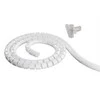 DELTACO Nailono kabelio slankiklis, 25 mm skersmens, komplekte įrankis, 5 m, baltas / LDR04