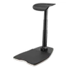 Ergonomiška stovima kėdė DELTACO OFFICE su integruotu kilimėliu, juodas / DELO-0302