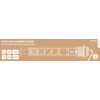 Iššokanti maitinimo juosta DELTACO OFFICE su apsauga nuo viršįtampių, 3x EU kištukai, 2x USB, juoda/sidabrinė / DELO-0402