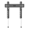 Fiksuotas sieninis laikiklis DELTACO OFFICE ypač plonas, 32"-55", 35kg, 100x100-400x400, juodas / ARM-0150