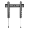 Fiksuotas sieninis laikiklis DELTACO OFFICE ypač plonas, 32"-55", 35kg, 100x100-400x400, juodas / ARM-0150