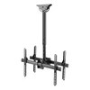 Teleskopinis LED / LCD lubinis laikiklis DELTACO OFFICE 37-70 ", 560 - 910 mm, juodas / ARM-0403