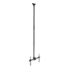 Teleskopinis LED / LCD lubinis laikiklis DELTACO OFFICE 37-70 ", 2500 - 3000 mm, iki 50kg, juodas / ARM-0402