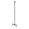 Teleskopinis LED / LCD lubinis laikiklis DELTACO OFFICE 37-70 ", 2500 - 3000 mm, iki 50kg, juodas / ARM-0402