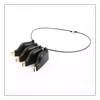 DELTACO OFFICE USB-C adapterių komplektas, mDP, DP, VGA, HDMI, juodas / USBC-AR1