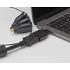 DELTACO OFFICE USB-C adapterių komplektas, mDP, DP, VGA, HDMI, juodas / USBC-AR1