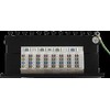 DELTACO Patch Panel, 8xRJ45, Cat6a, Montuojamas ant sienos, 10Gbps, Krone terminalai, Metalas, Juodas / PAN-211