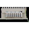 DELTACO Patch Panel, 8xRJ45, Cat6a, montuojamas ant sienos, 10Gbps, Krone terminalai, metalinis, pilkas / PAN-210