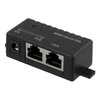 DELTACO PoE Gigabit Injector for PoE / PoE +, 10/100 / 1000Mbps, 48W, Juodas / POE-109