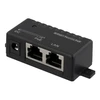 DELTACO PoE Gigabit Injector for PoE / PoE +, 10/100 / 1000Mbps, 48W, Juodas / POE-109