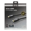 DELTACO PRIME Aktyvus HDMI kabelis, 10m, HDMI Type-A, 4K, Spectra, Juodas / HDMI-3100