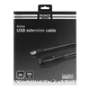 DELTACO PRIME aktyvus USB 3.0 prailginimo kabelis, A tipo vyriškas į A tipo moteriškas, 3m, juodas/ USB3-1001