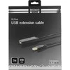 DELTACO PRIME USB pratęsimo laidas, aktyvus, USB 2.0, 7m, juodas USB2-EX7M