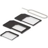 DELTACO SIM kortelių adapterių komplektas (microSIM+miniSIM+nanoSIM) / SIM-109