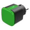 DELTACO SMART HOME lauko kištukas, „WiFi“, IP44, 1xCEE 7/3, 13A, juodas / žalias SH-OP01