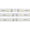 „DELTACO SMART HOME“ LED juostos prailginimas, 1m, RGB, 2700K-6500K, 6 kontaktų, tinka SH-LS3M, baltas SH-LSEX1M
