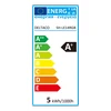 DELTACO SMART HOME LED lempa, E14, WiFI 2.4GHz, 5W, 470lm, pritemdoma, 2700K-6500K, 220-240V, RGB SH-LE14RGB