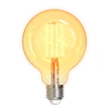 DELTACO SMART HOME LED lempa, E27, WiFI 2.4GHz, 5.5W, 470lm, diminama, 1800K-6500K, 220-240V, SH-LFE27G95