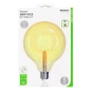 DELTACO SMART HOME LED lempa, E27, WiFI 2.4GHz, 5.5W, 470lm, diminama, 1800K-6500K, 220-240V, SH-LFE27G125