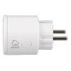 DELTACO SMART HOME jungiklis, WiFi 2,4 GHz, 1xCEE 7/3, 10A, laikmatis, 220-240 SH-P01