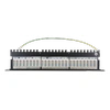 Komutacinė panelė Deltaco, 24xRJ45, Cat6a, 10Gbps, 1U, 19 ", PAN-200