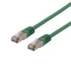 DELTACO U / FTP Cat6a patch kabelis, 0.5m, 500MHz, Delta-certified, LSZH,, žalias / STP-60GAU
