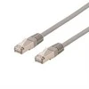 DELTACO U / FTP Cat6a patch kabelis, 3m, 500MHz, Delta-certified, LSZH, pilkas STP-63AU
