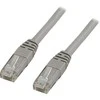 Goobay DELTACO U / UTP Cat5e patch kabelis 0.5m, 100MHz, Delta-certified, pilkas / 05-TP