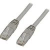 DELTACO U / UTP Cat5e patch kabelis 1m, 100MHz, Delta-certified, pilkas / 1-TP