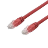DELTACO U / UTP Cat6 patch kabelis, 0.3m, 250MHz, LSZH, raudonas / TP-603R