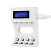 DELTACO Ultimate Ni-Mh USB įkroviklis su 4 x AA baterijomis C704A4-4xAA
