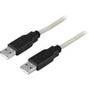 DELTACO USB 2.0 kabelis Type A - Type A 0,5m / USB2-6