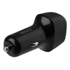 DELTACO USB automobilinis įkroviklis, 1x USB-C, PD 18 W, 1x USB-A, 18 W, iš viso 36 W USBC-CAR120