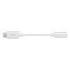 DELTACO USB-C į 3,5 mm adapteris, 10 cm, aktyvus, baltas USBC-1145