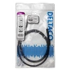 DELTACO USB-C į DisplayPort kabelis, 1m, 4K @ 60Hz, juodas USBC-DP100