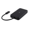 Deltaco USB-C į HDMI adapteris / DP / DVI / VGA, 4K, DP, juodas / USBC-Multi