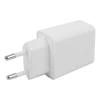 DELTACO USB-C sieninis įkroviklis, 1x USB-C PD 20 W, 1 m USB-C laidas, baltas, USBC-AC146