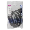 DELTACO VGA su audio - HDMI kabelis, VGA / HDMI / USB / 3.5mm, 1920x1080 60Hz, 2m, juodas / VGA-HDMI17