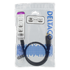DisplayPort kabelis, 0,5 m, 4K UHD, DP 1.2 DELTACO juodas / DP-1005D