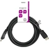 DisplayPort kabelis DELTACO 3m, 8K, DP 1.4, DSC 1.2, LSZH juodas / DP8K-1030-LSZH