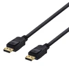 DisplayPort KABELIS DELTACO 4K UHD, 21,6 Gb/s, 3m, juodas / DP-1030-K / 00110003