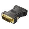 DVI-A - VGA adapteris DELTACO 1920x1200 60Hz, juodas / DVI-4-K / 00120001