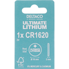 Elementas DELTACO Ultimate Lithium 3V, CR1620, 1 vnt. pakuotė / ULT-CR1620-1P