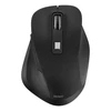 Deltaco Ergoniška pelė DELCO OFFICE tylūs patarimai, bevielė 2.4G, 2400 DPI, juoda / DE-0310
