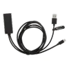 Ethernet adapteris DELTACO „ChromeCast“, USB, RJ45,1m, 100 Mbps, USB-A + USB juodas / CAST-ETHERNET