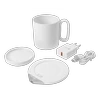 GADGETMONSTER Smart Mug GDM-1003 - 350ml puodelis su kaitinimu iki 55°C + 18W belaidžio įkrovimo stotelė