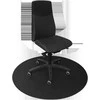 Grindų kilimėlis DELTACO GAMING DFP410 110x110cm, juodas / GAM-125