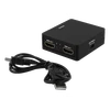 HDMI adapteris DELTACO 1xHDMI, 2XHDMI out, 6.75 Gbit, juodas / HDMI-7050