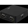 HDMI adapteris DELTACO 1xHDMI, 2XHDMI out, 6.75 Gbit, juodas / HDMI-7050