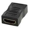 HDMI adapteris DELTACO paauksuotos jungtys, 4K UHD, juodas / HDMI-12-K / 00100025